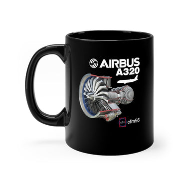AIRBUS A320 DESIGNED MUG Printify